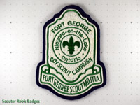 Fort George Scout Militia - Type B chenille